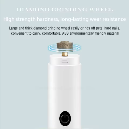 Electric Pet Nail Grinder with LED Light