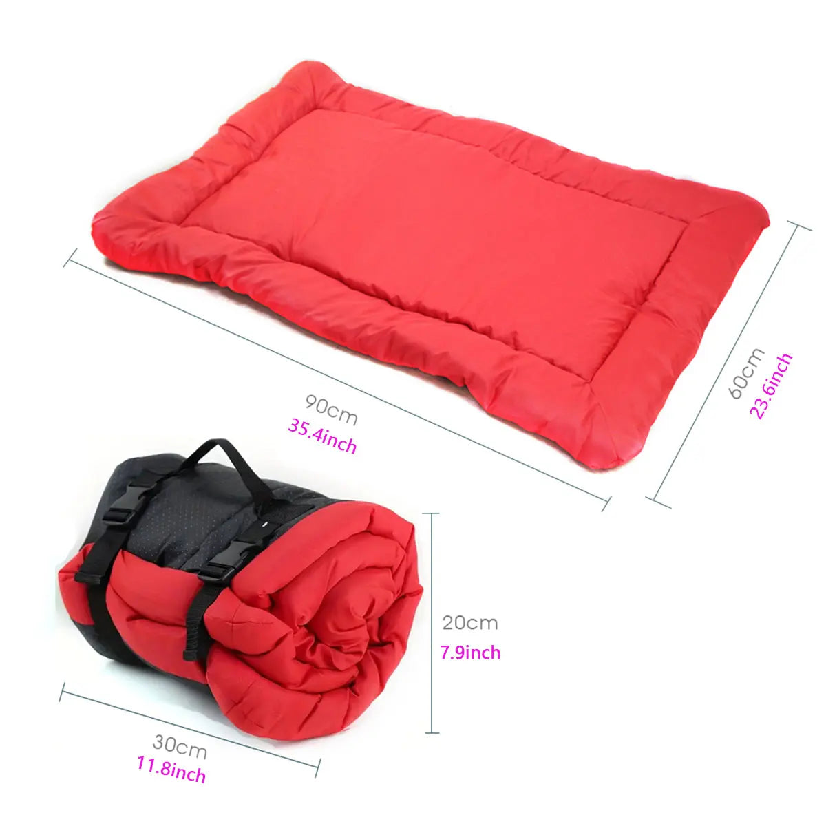 Portable Waterproof Dog Mat Bed