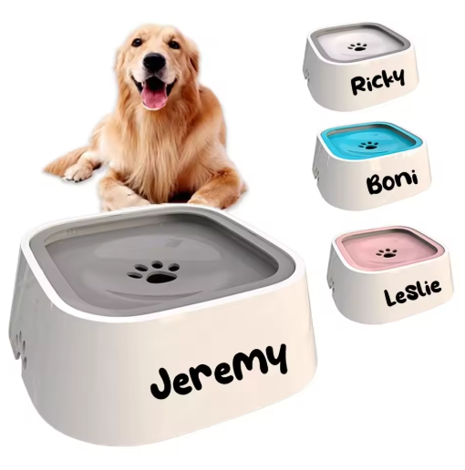 No-Spill Floating Pet Water Bowl