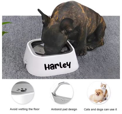 No-Spill Floating Pet Water Bowl