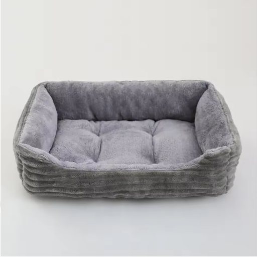 Cozy Plush Pet Bed 