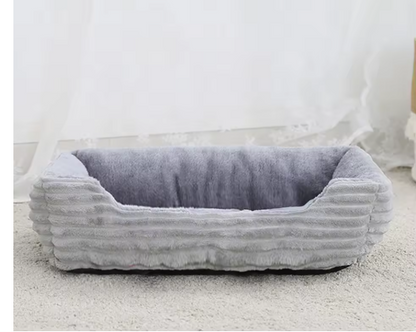 Cozy Plush Pet Bed 