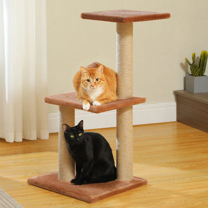 Premium Cat Activity Tree 2-in-1 - Convertible Tower with Hammock & Removable Perch