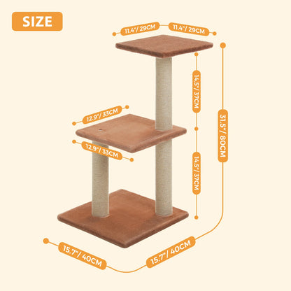 Premium Cat Activity Tree 2-in-1 - Convertible Tower with Hammock & Removable Perch