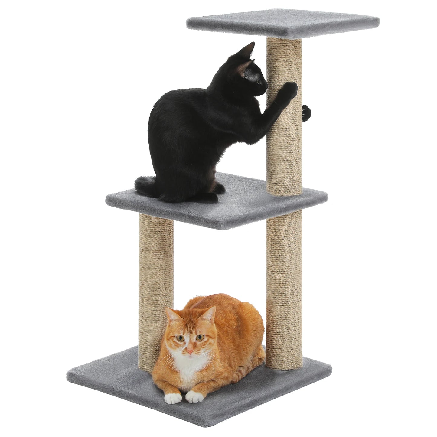 Premium Cat Activity Tree 2-in-1 - Convertible Tower with Hammock & Removable Perch